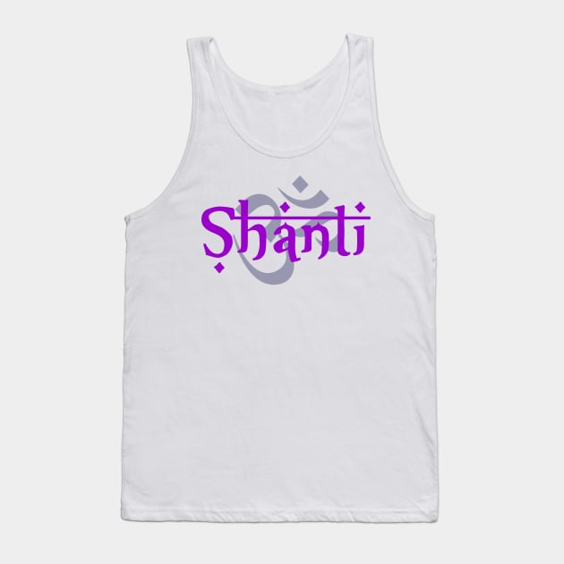 SHANTI OM Tank Top by GourangaStore